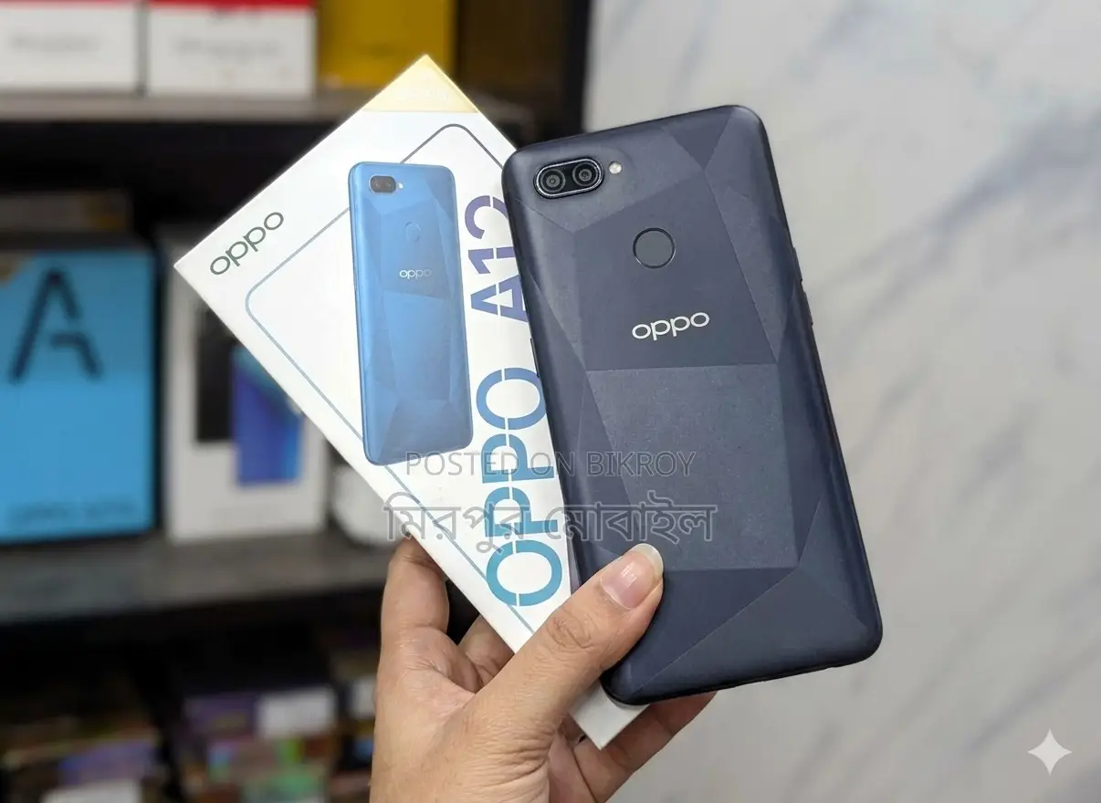 Oppo A12 64 GB Black
