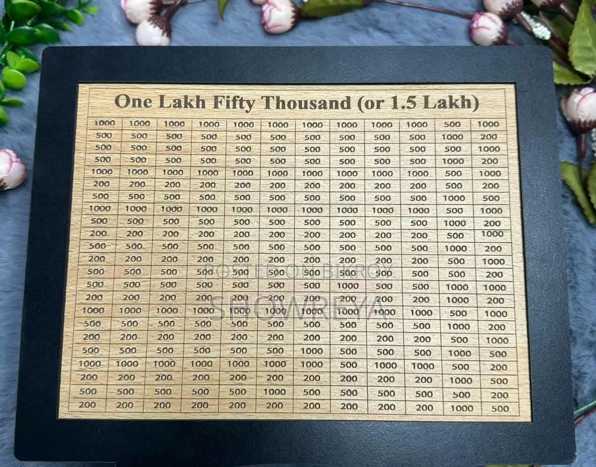 Wooden Savings Box