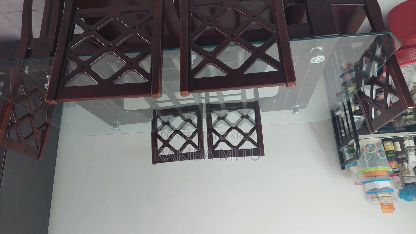 Brothers Furniture: 6 Seater Dining Table and Chair