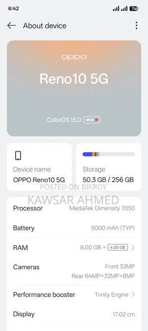 OPPO Reno10 (Used)