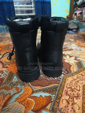 Semi-long Boot For Police /Soldier Made