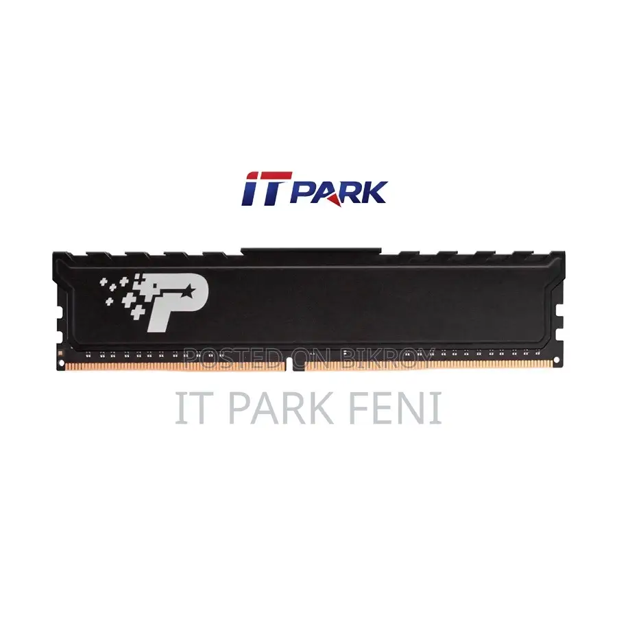 Patriot Signature Premium 8GB DDR4 3200MHz Black Heatsink Desktop RAM