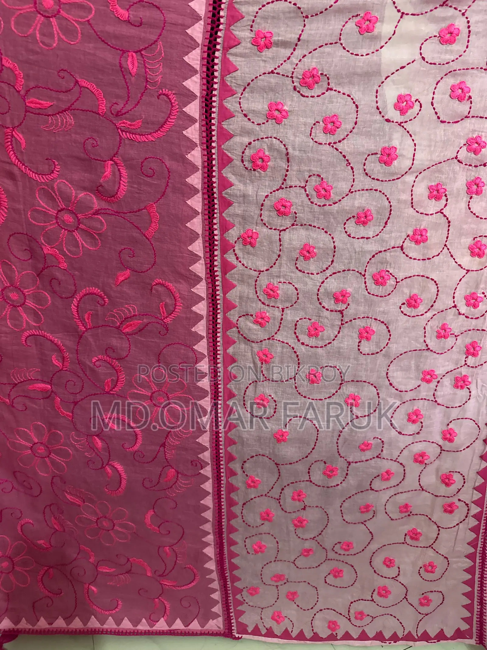 Hand-Embroidered Saree