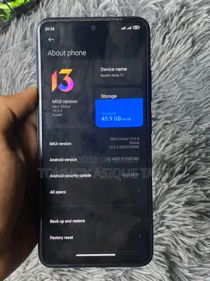 Xiaomi Redmi Note 11 4/64 (Used)