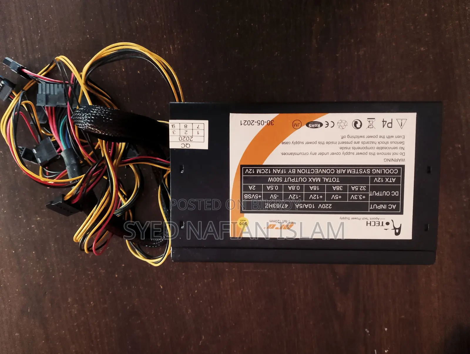 A-Tech 500W Power Supply