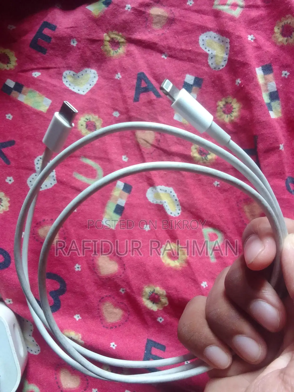 Apple Adapter + Type C Cable 20w