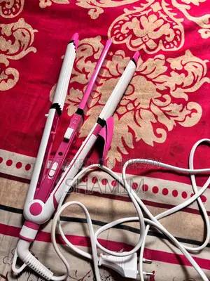 Kemei Km-1291 Professional 3 In1 Hair Straightener Curler Crimper Iron
