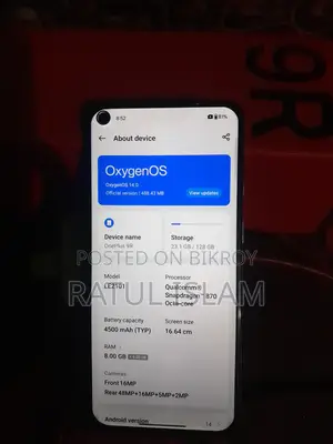 OnePlus 9R . (Used)