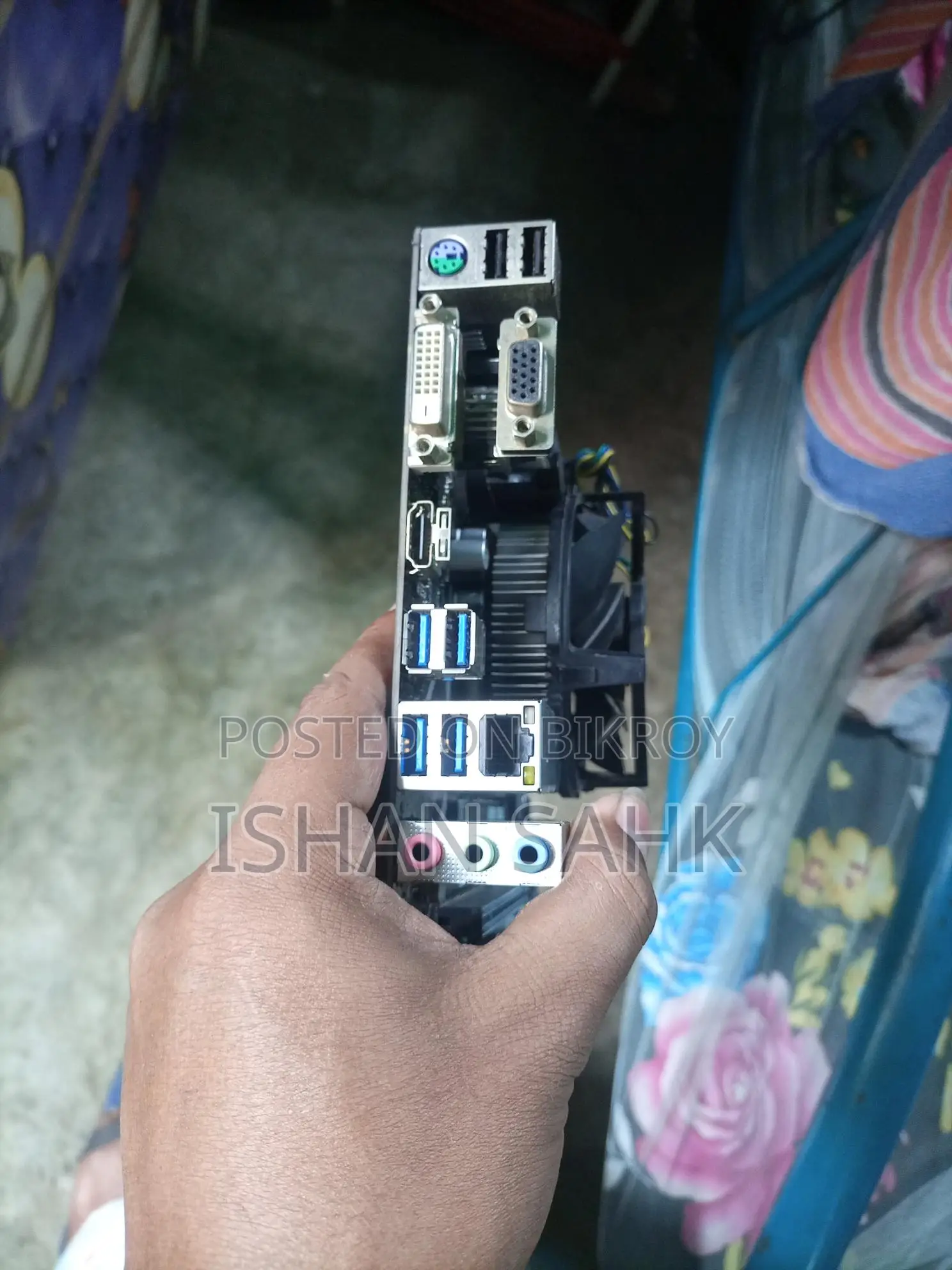 Motherboard B360 + Processor i3 8th Gen