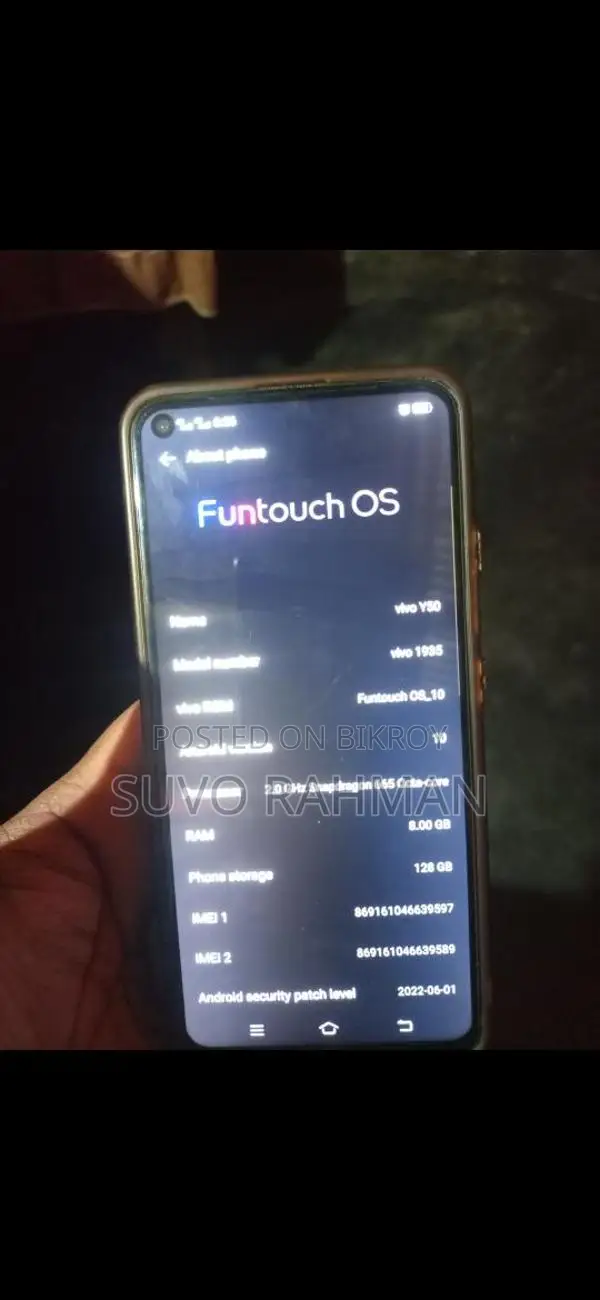 Vivo Y50 (Used)