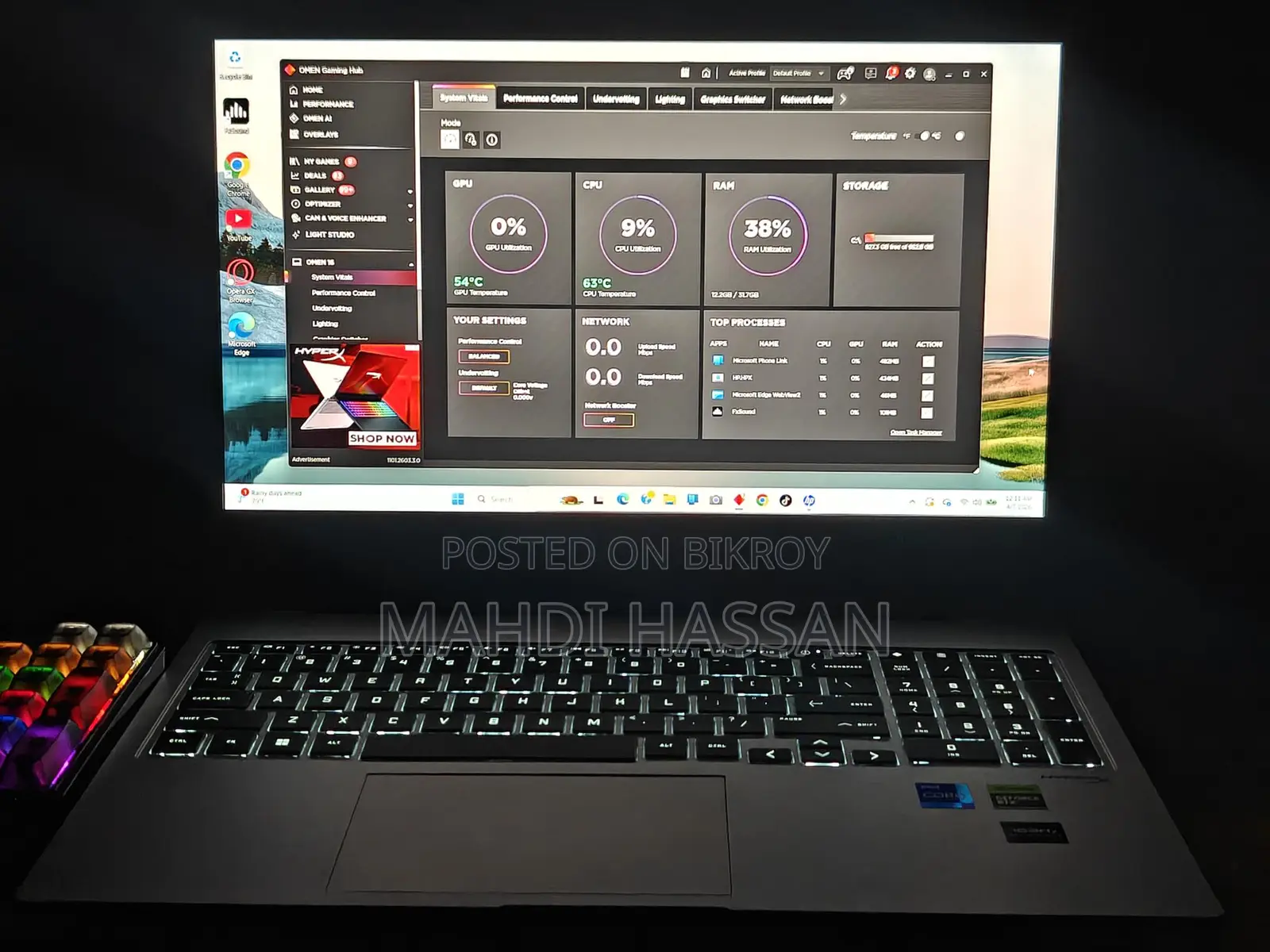 HP OMEN 16.1”” FHD 165Hz Laptop