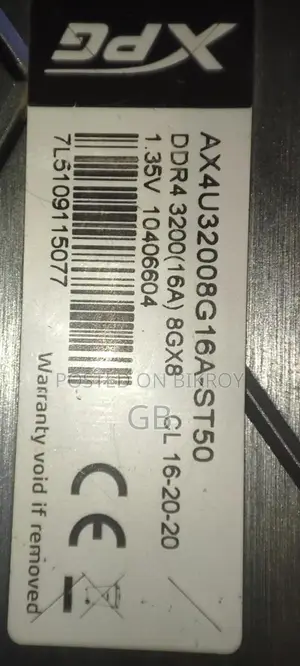 8 Gb Rgb Xgp Ram