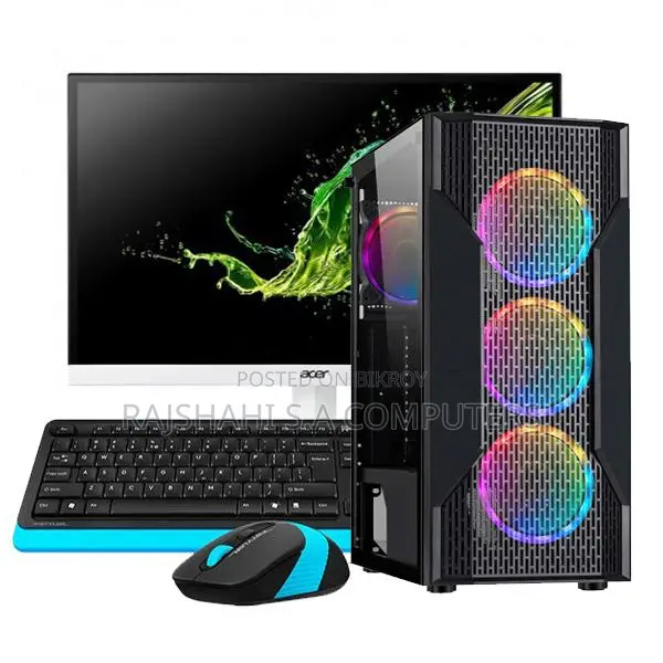 ঈদ স্পেশালঃ-9th Gen Core i3=Ram 8GB=SSD 128GB=LED 19"_ফুল কম্পিউটার