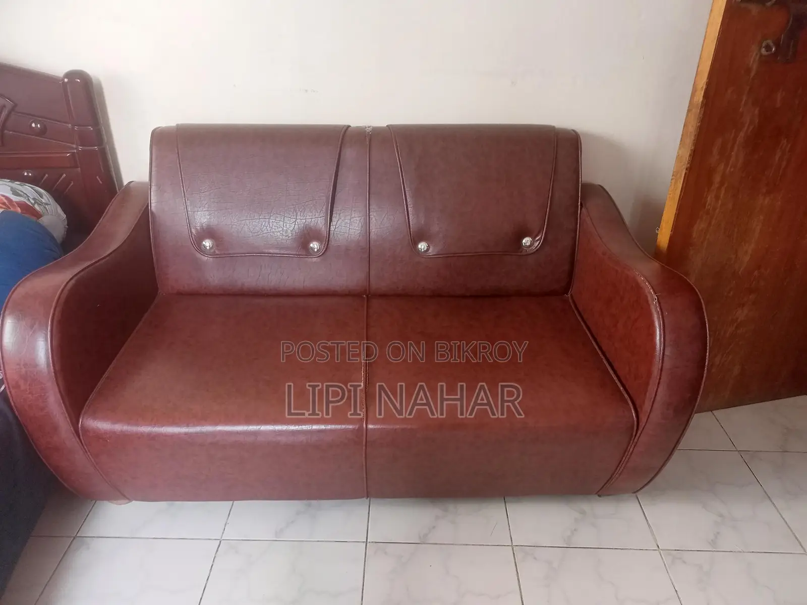 3+2 Seat Leather Sofa