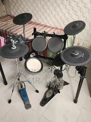Electric Drum Set With Upgrades