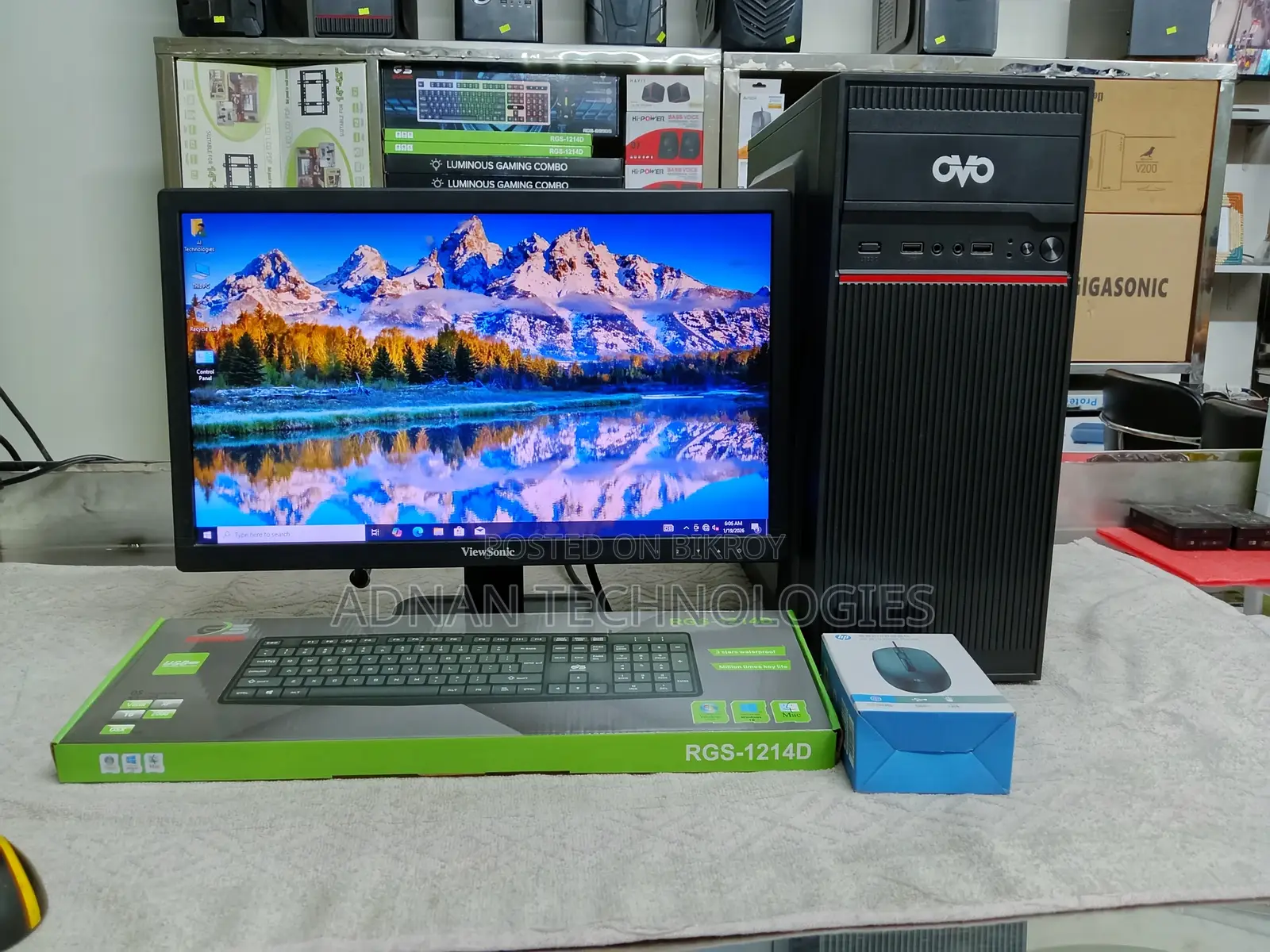 Desktop Computer 4GB Intel Core i3 HDD 500GB