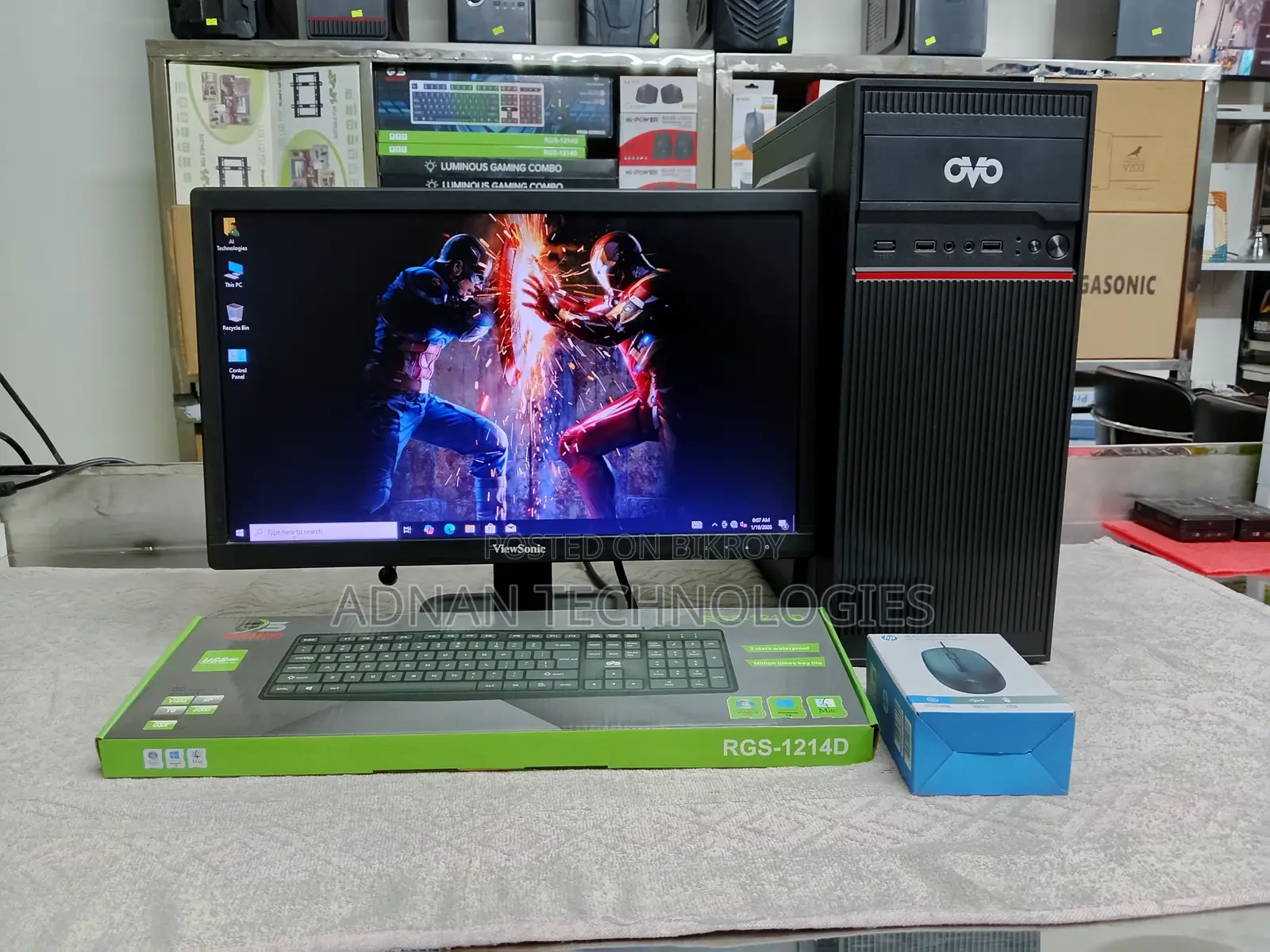 Desktop Computer 4GB Intel Core i3 HDD 500GB