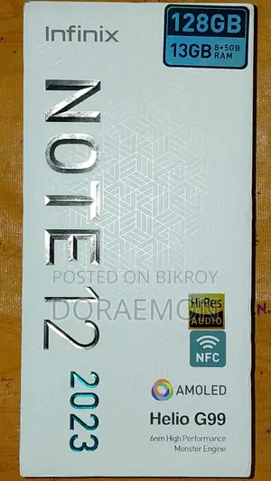 Infinix Note 12 (2023) 128 GB White