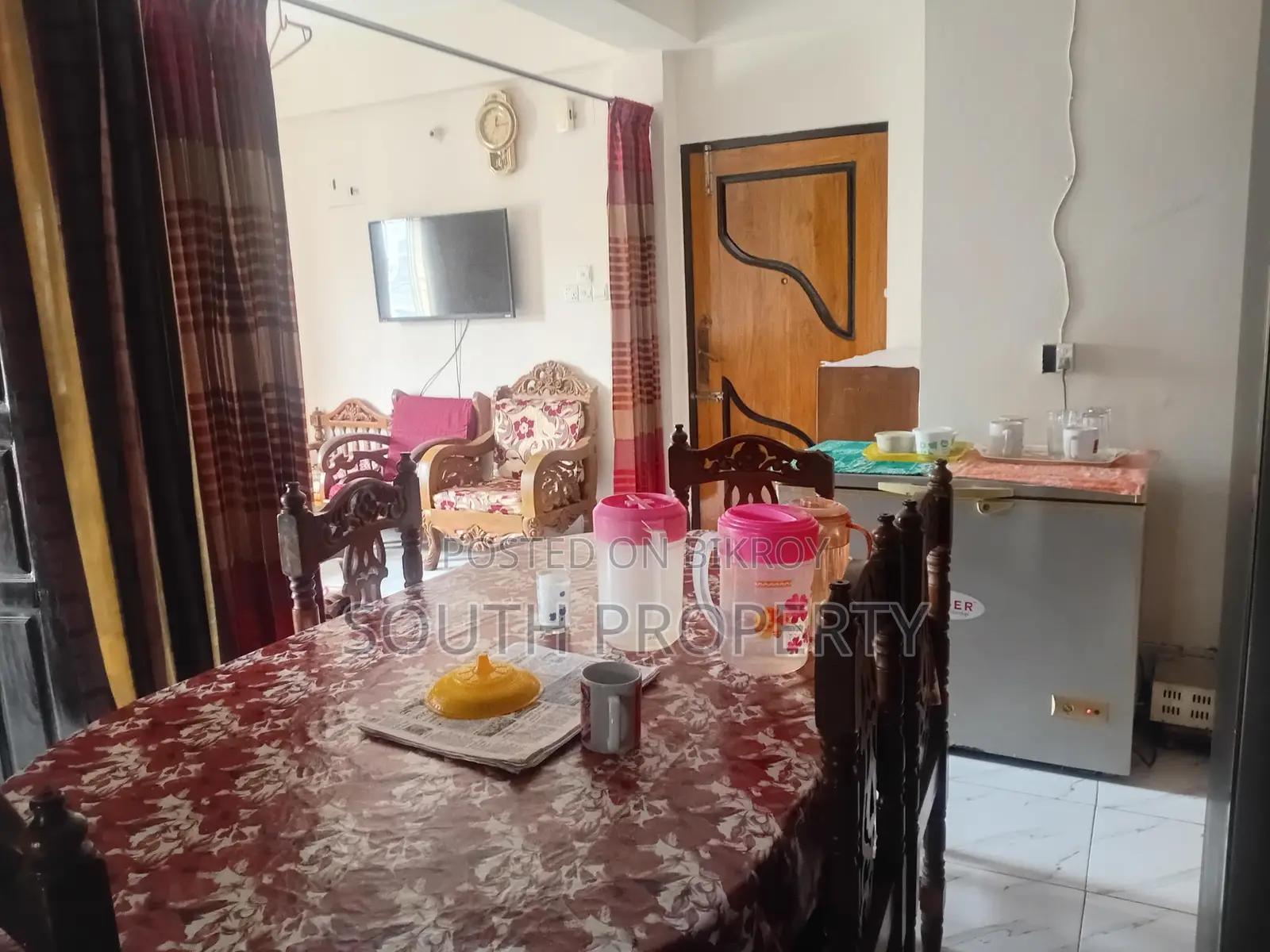 Ready used 1200 sft flat sale at Khilgaon C block