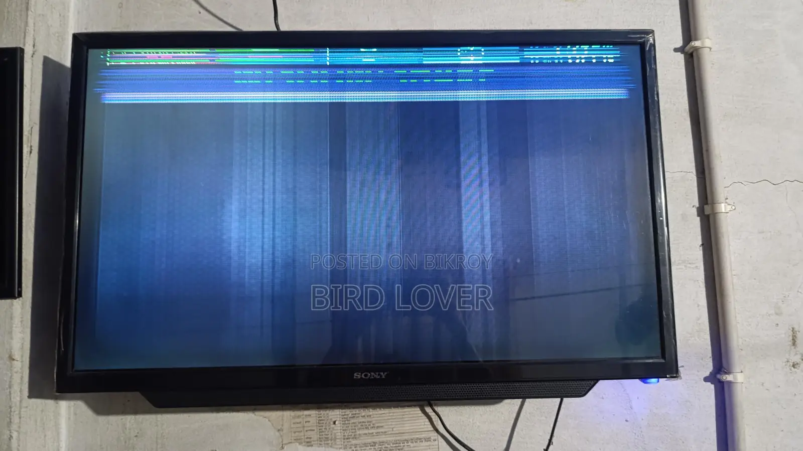 China Sony Smart Tv 32" Display Problem