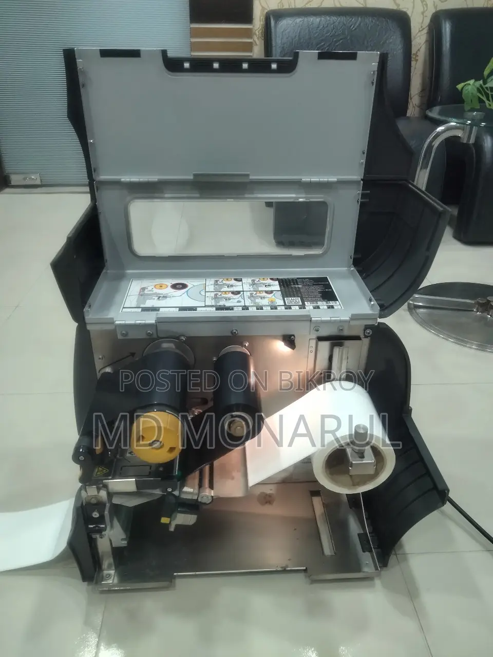 Zebra ZT411 300 Dpi ইন্ডাস্ট্রিয়াল বারকোড লেবেল প্রিন্টার