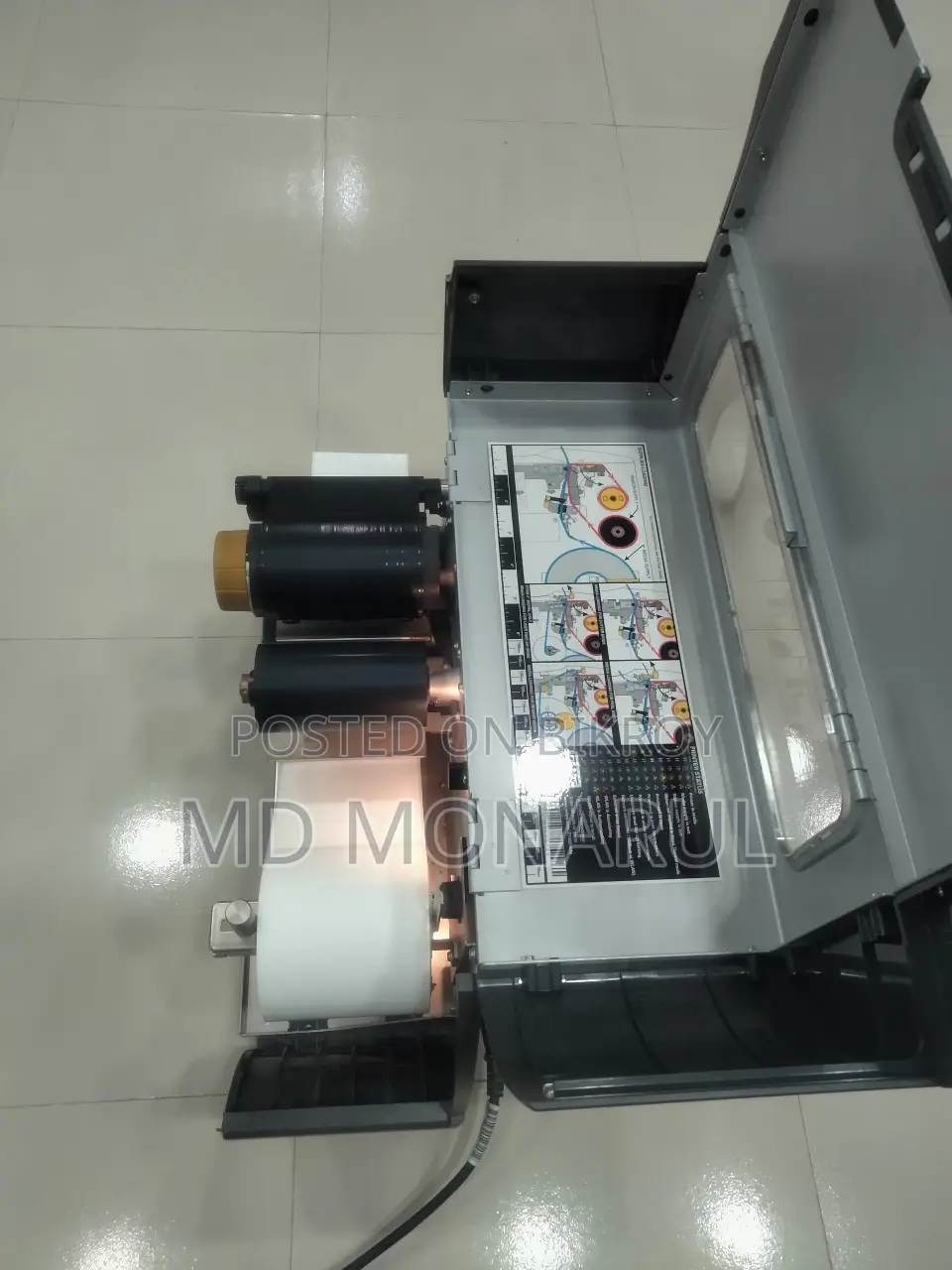 Zebra ZT411 300 Dpi ইন্ডাস্ট্রিয়াল বারকোড লেবেল প্রিন্টার