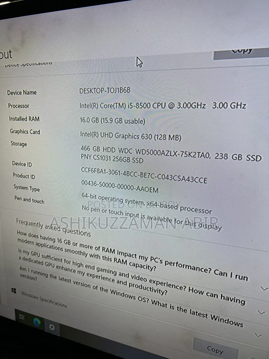 PC for Sale