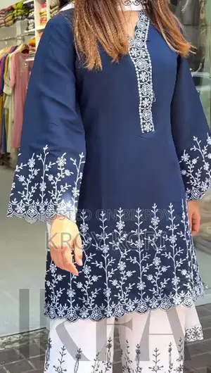 সফট কটন এমব্রয়ডারি থ্রি পিস