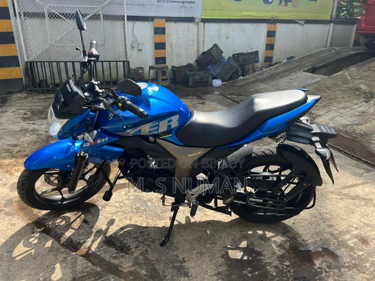 Suzuki Gixxer Monotone . 2019