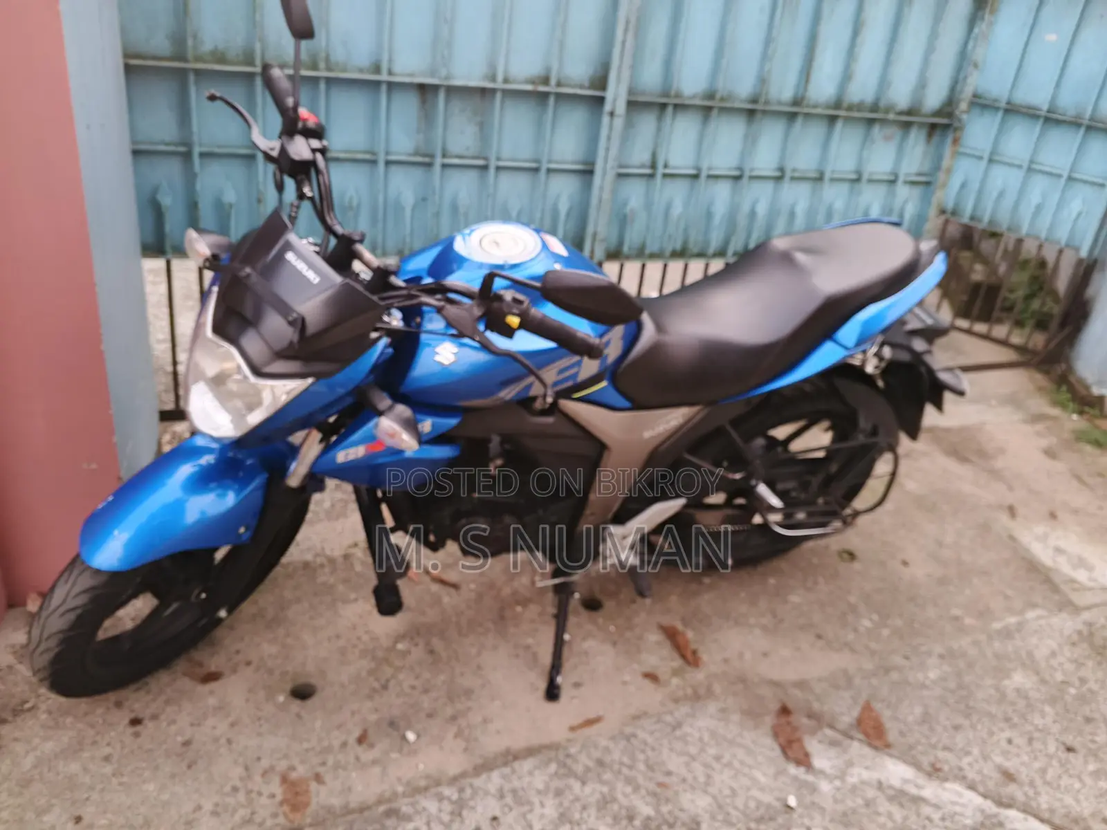 Suzuki Gixxer Monotone . 2019