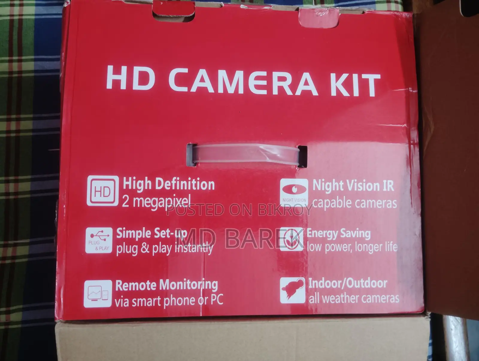CCTV Camera AHD Kit HD 4-in-1 8CH