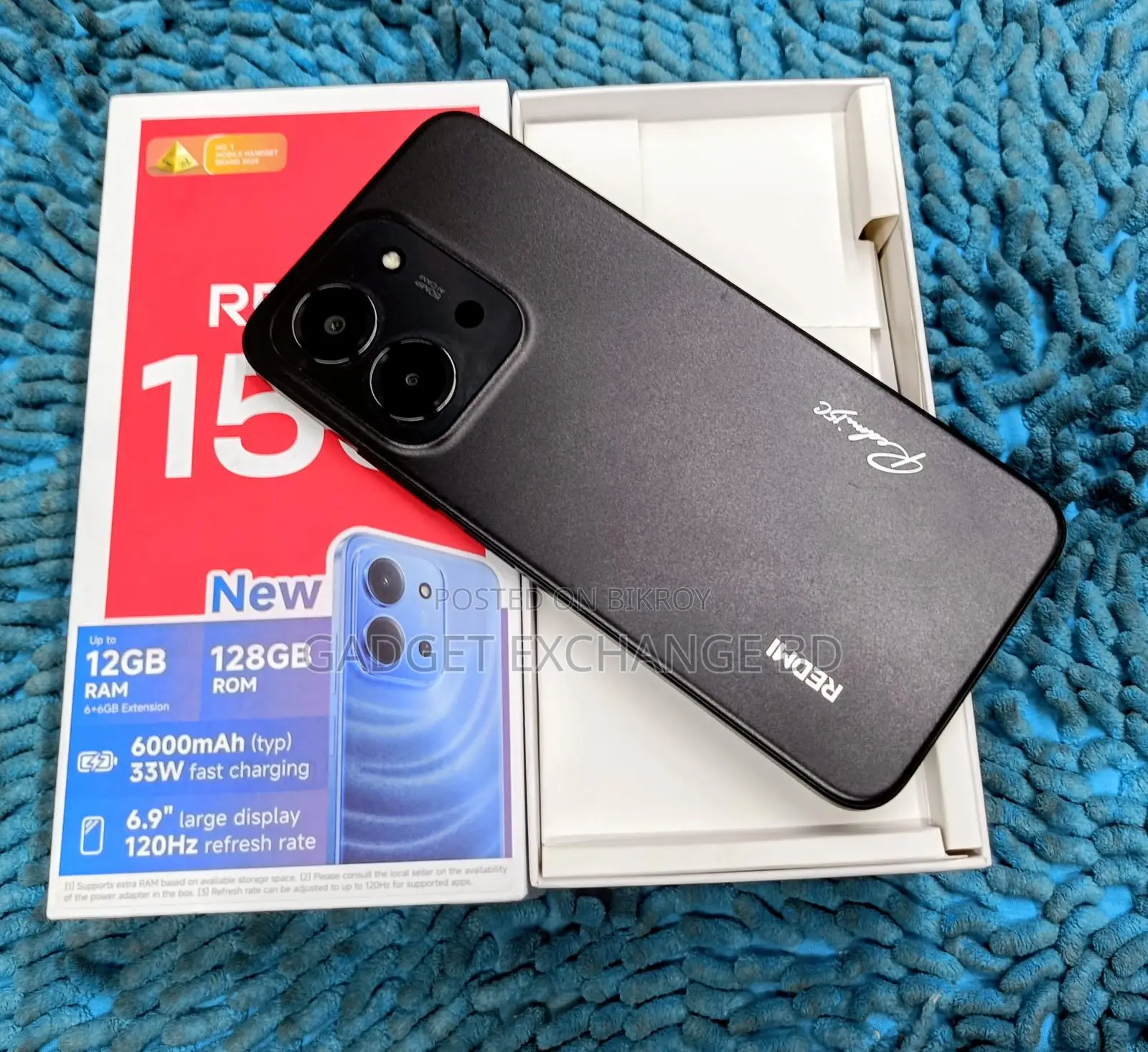 Xiaomi Redmi 15C 6/128GB 21 Days used (Used)