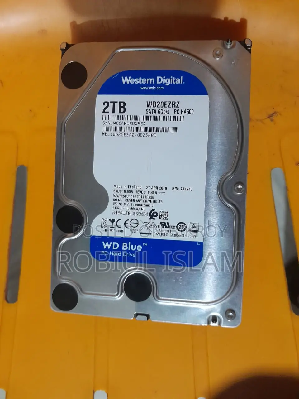 WD 2 TB HDD FULL FRESH