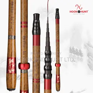 Carbon Stream Fishing Rod 12–18ft Hard | Hook Hunt