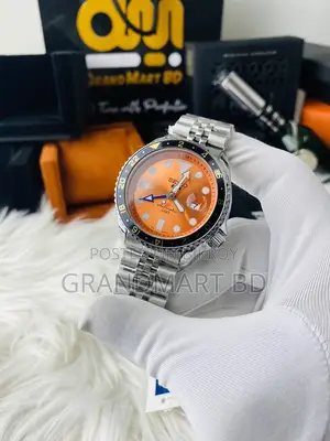Seiko 5 GMT Master || AA Grade Popular Orange Color