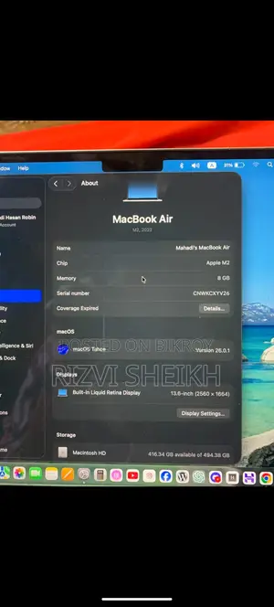 Macbook Air M2