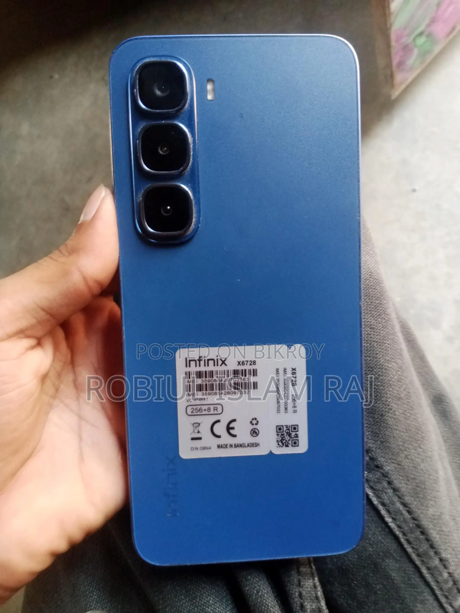 Infinix Hot 60i (৭ মাস ব্যবহৃত)