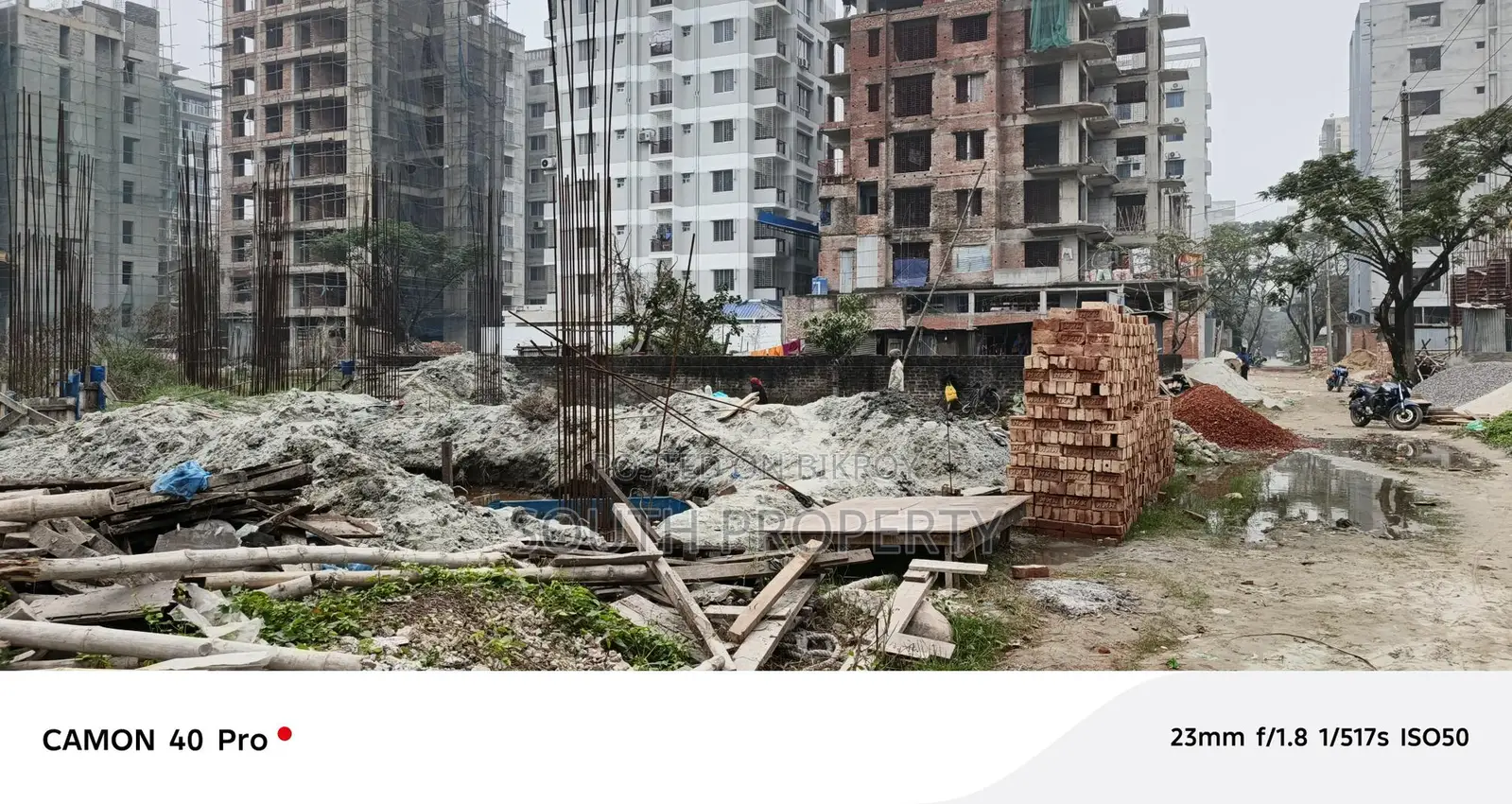 3+3=6 Katha South Facing Plot for Sale, Block L, Bashundhara