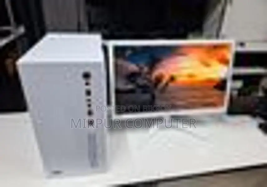নতুন মনিটর 22 বর্ডারলেস Core i3 6Gen.RAM 8GM+ SSD 128GB