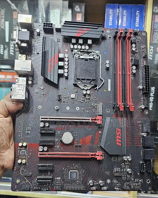 MSI Z370 GAMING PLUS মাদারবোর্ড ১০০% ফ্রেশ কন্ডিশন