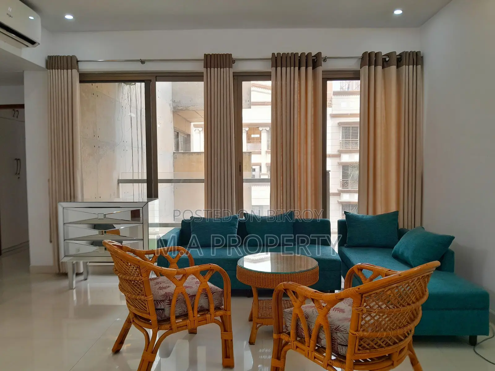 Furnished apartment rent in Gulshan 2