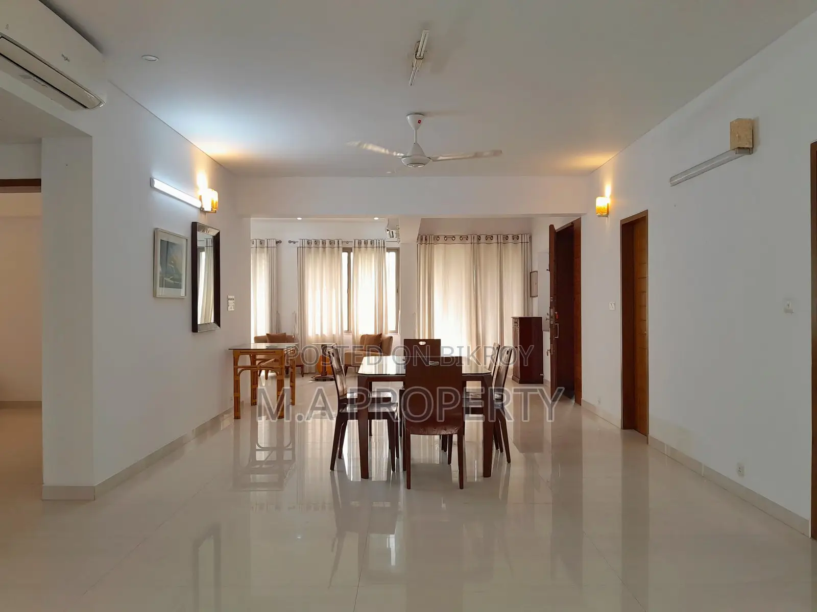 Furnished apartment rent in Gulshan 2