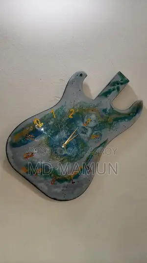 Epoxy Resin Wall Clock
