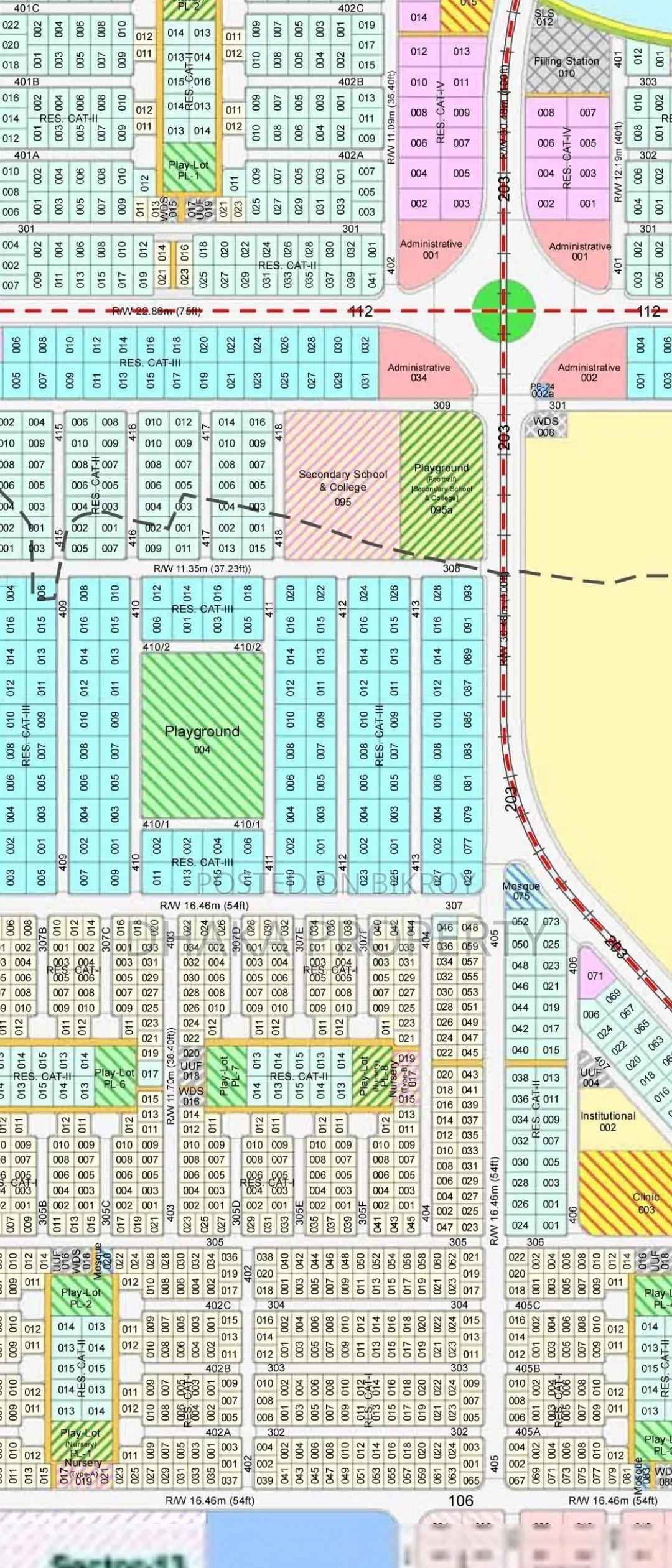 Nearby 300ft 7.5 Katha Park East-Sector-13