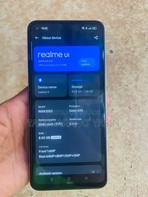 Realme 8 . (Used)