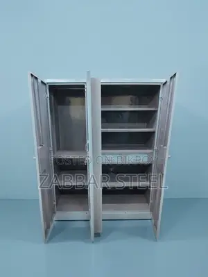 Three Door Modern Steel Almirah