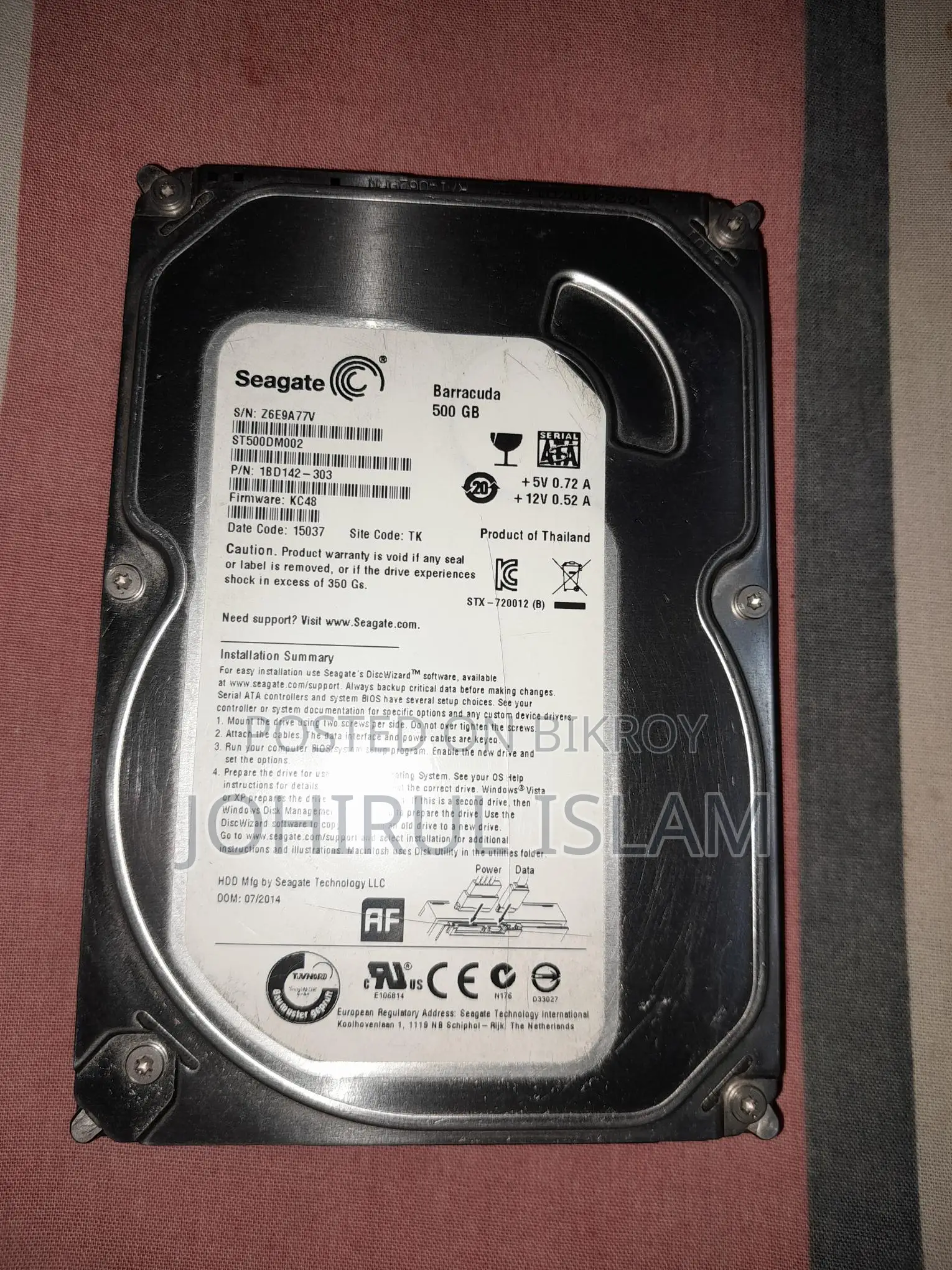 In good condition, anyone interested can take it.