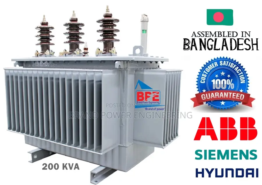 প্যাকেজ সাবস্টেশন ২০০ কেভিএ – ১১/০.৪১৫ কেভি ট্রান্সফরমার ও এলভি প্যানেল