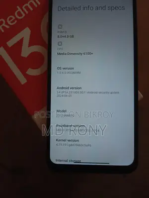 Xiaomi Redmi 13c 8/256 (Used)