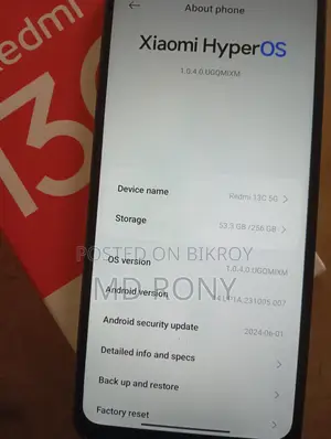 Xiaomi Redmi 13c 8/256 (Used)